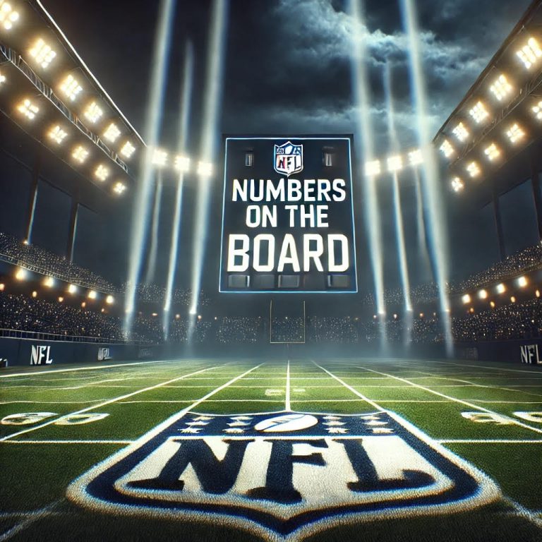 Numbers On The Board — NFL Week 12