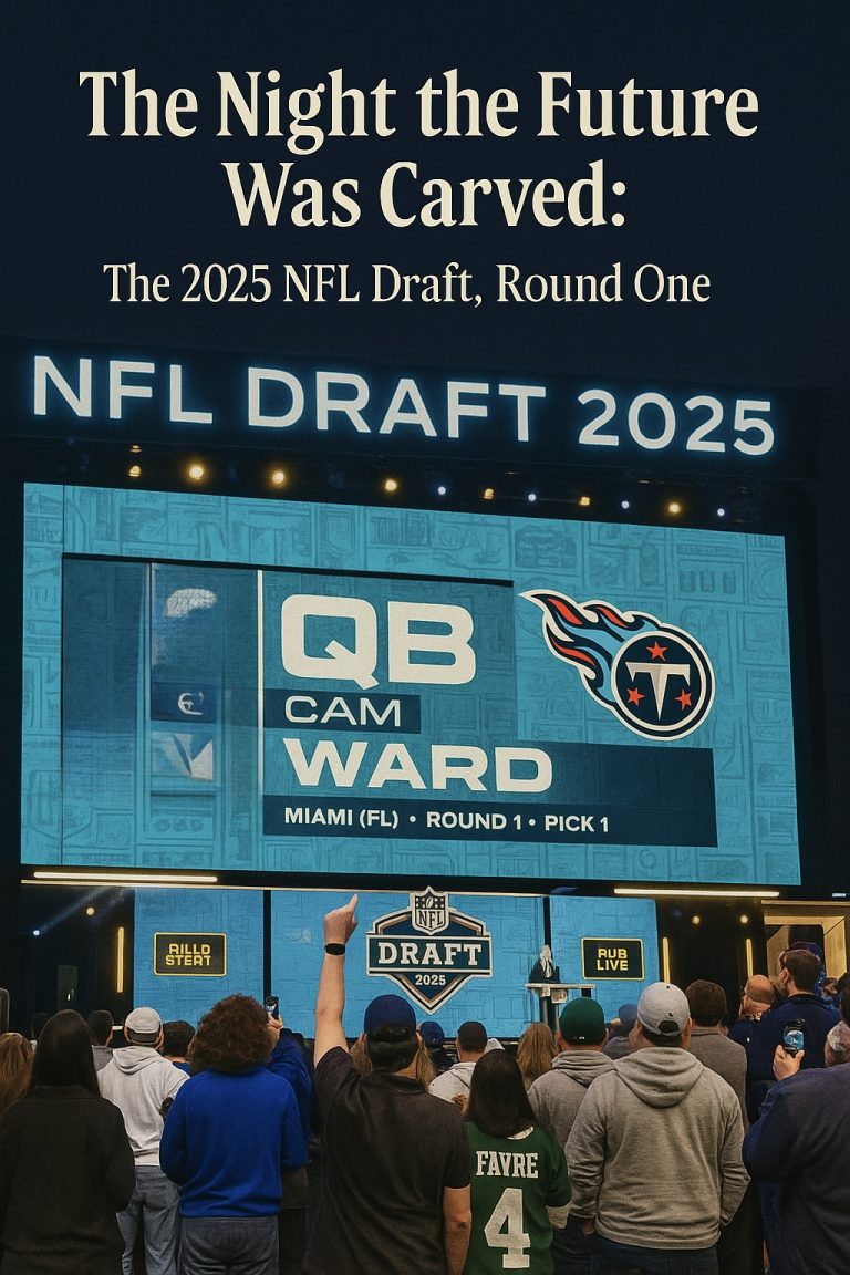 The Night the Future Was Carved: The 2025 NFL Draft – (Round One)