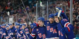 Team USA Men’s Squad Defeats Denmark 6-3